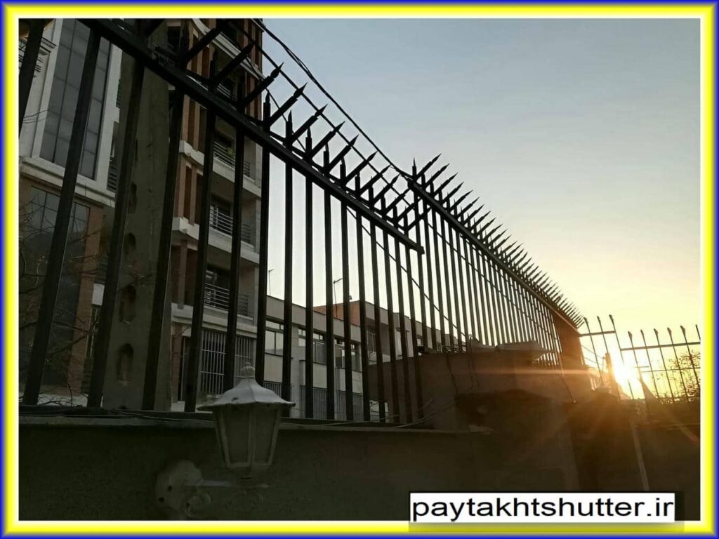 نرده محافظ دیوار آهنی