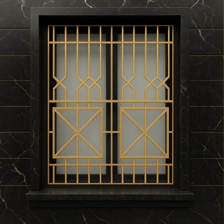 حفاظ پنجره مدل هندسی مدرن