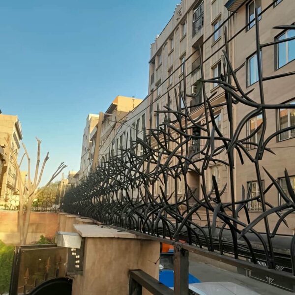 بهترین نرده آهنی دیوار
