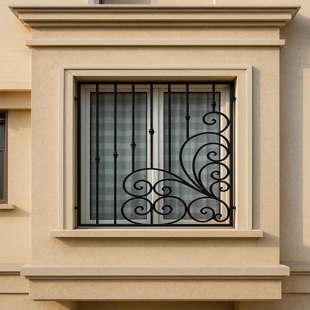 حفاظ فلزی مدل گل پیچ