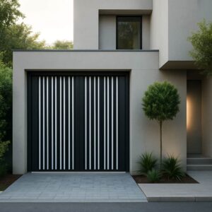 درب مدرن ویولا فلزی ویلایی