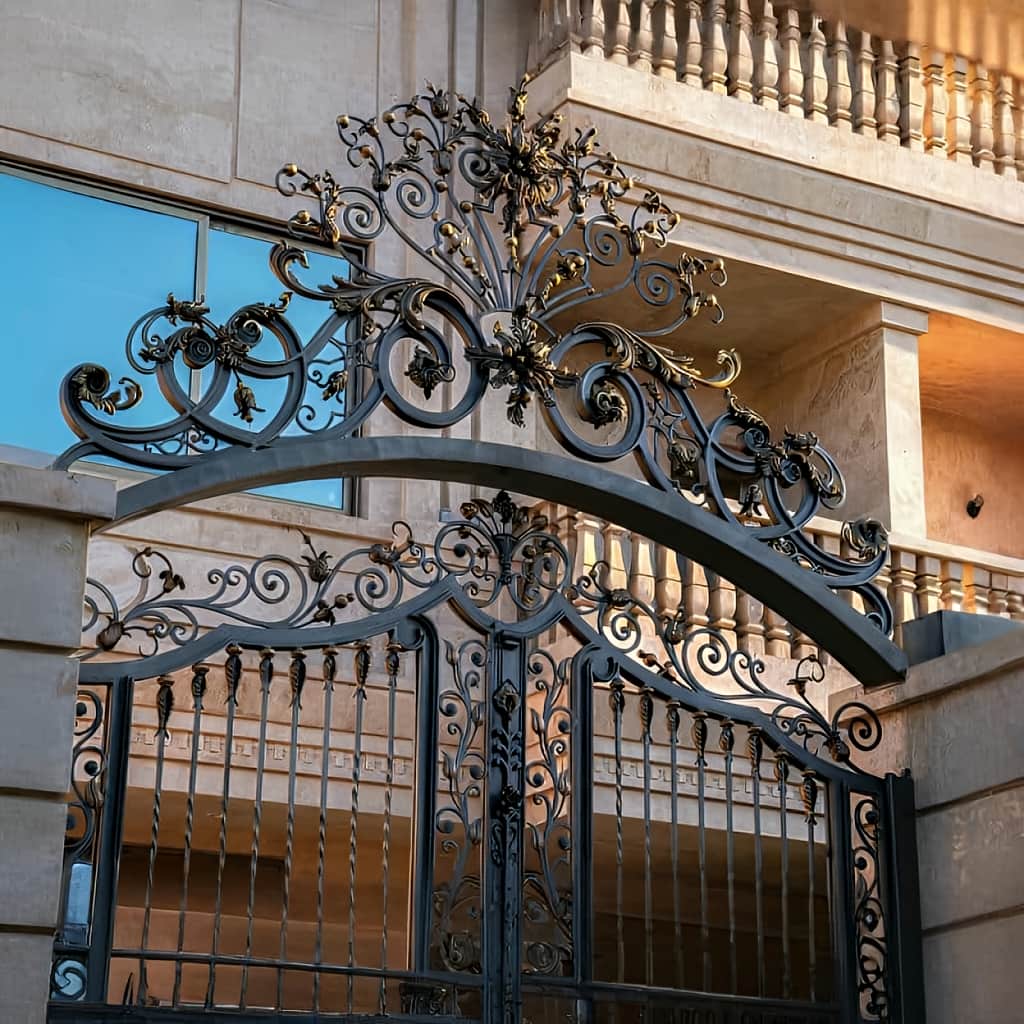 فروش درب فلزی استریا فرفورژه کلاسیک