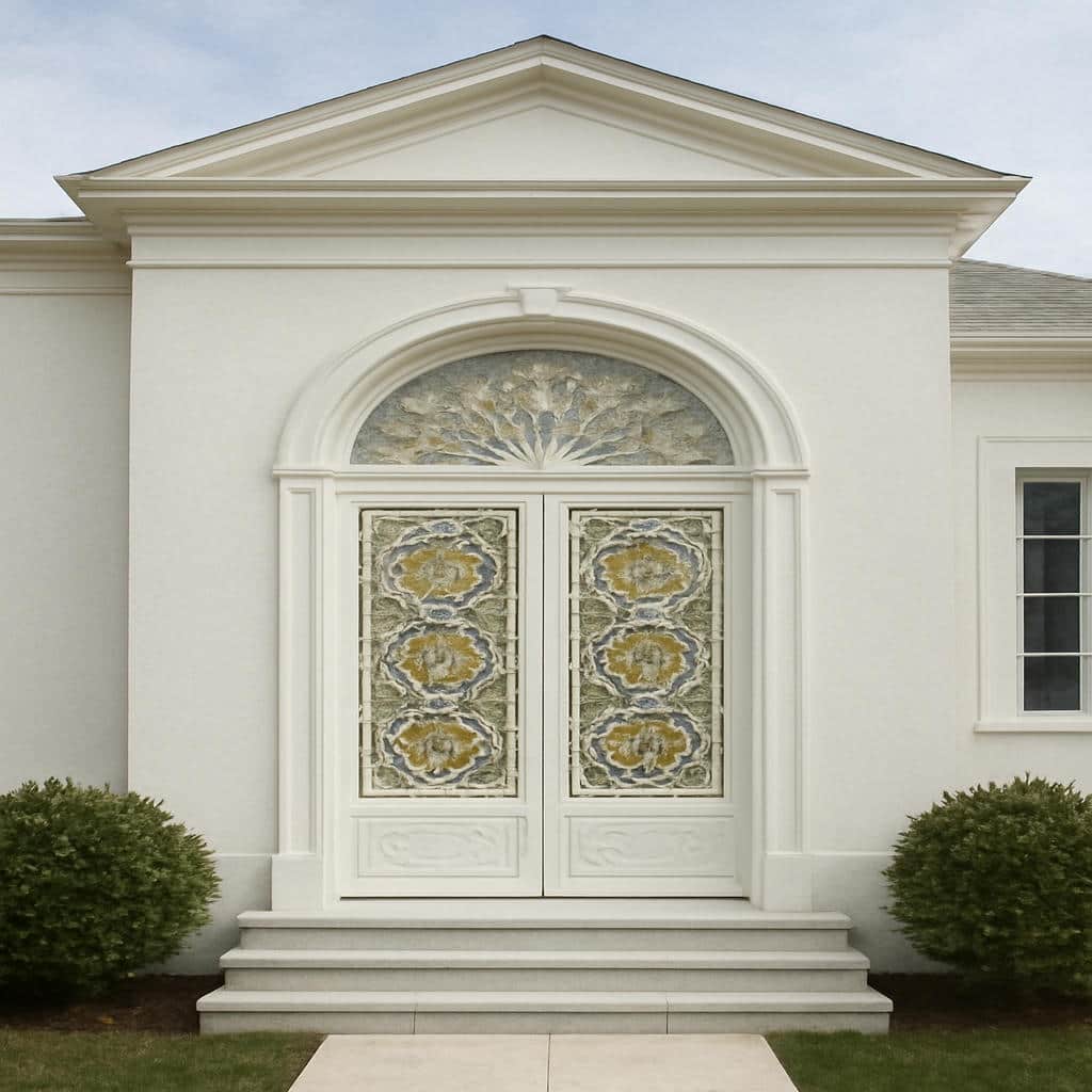 درب فلزی لوکس برلیان فرفورژه مدرن