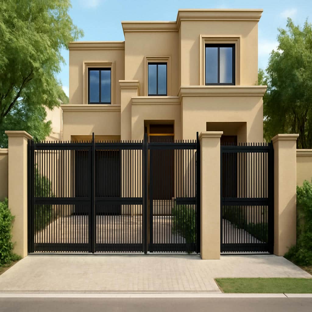 درب مدرن آرالی فلزی ویلا