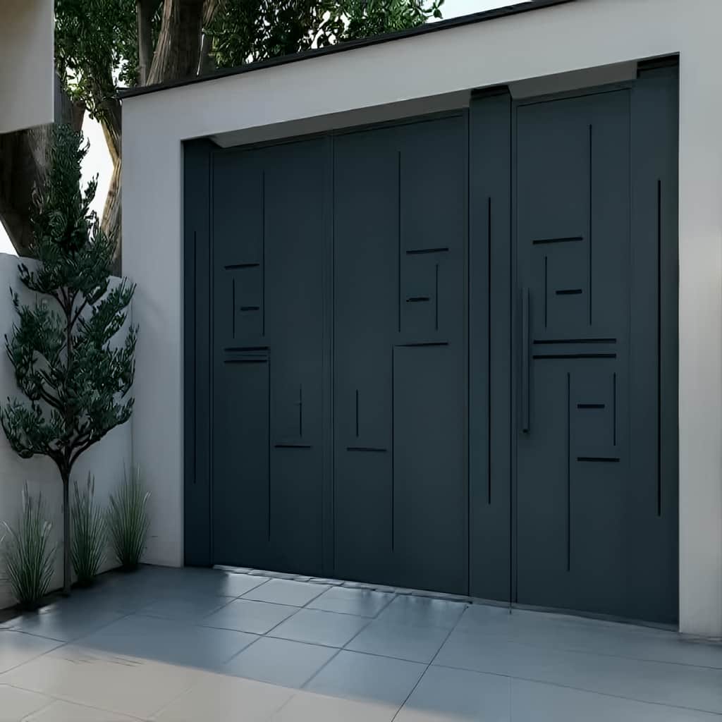 درب ارتفاع کوتاه ویلا و حیاط