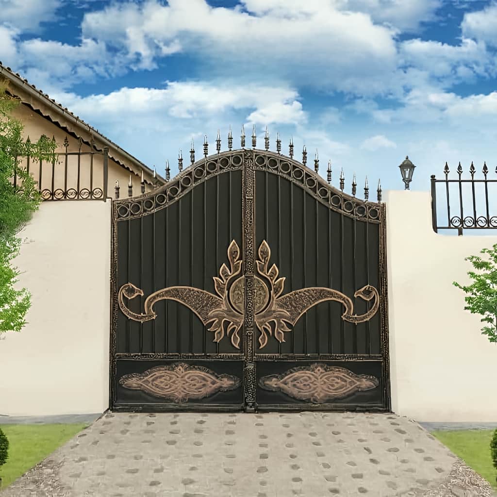 درب فلزی چناران لوکس CNC