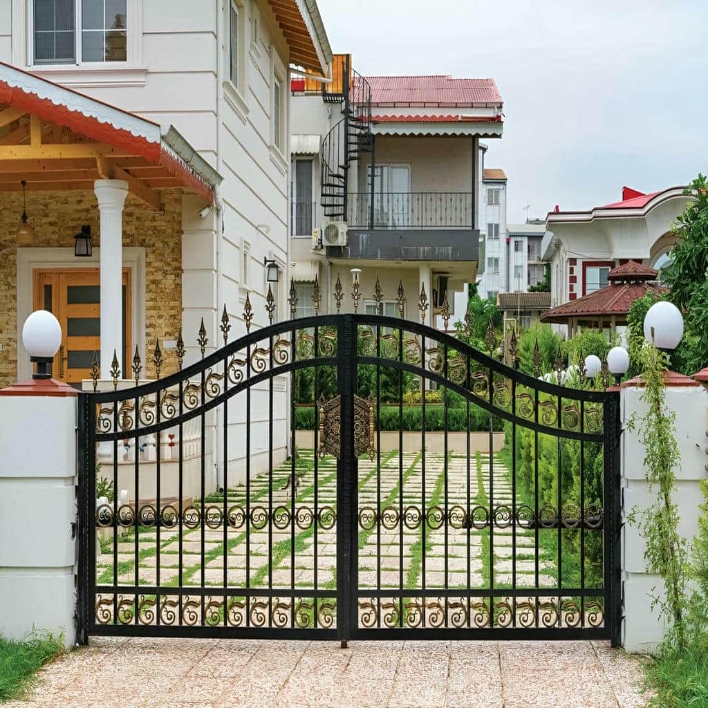 کارخانه ساخت درب ارتفاع کوتاه ویلا و حیاط سفارشی