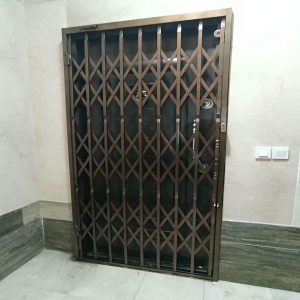 درب آکاردئونی حفاظ فلزی در قزوین