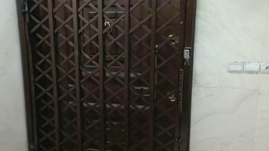 درب آکاردئونی در عظیمیه کرج