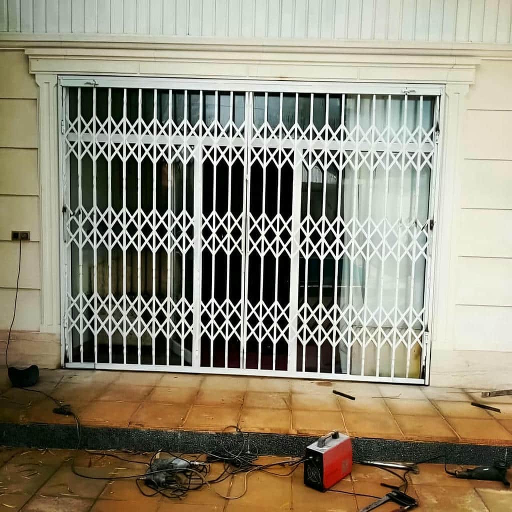 قیمت درب آکاردئونی فلزی چهارگل در اردبیل