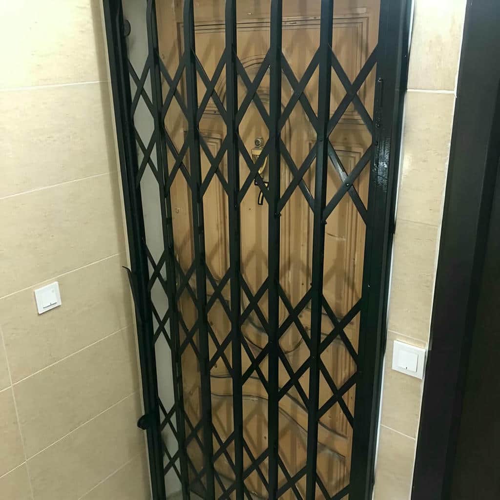 قیمت درب آکاردئونی فلزی چهارگل در رشت