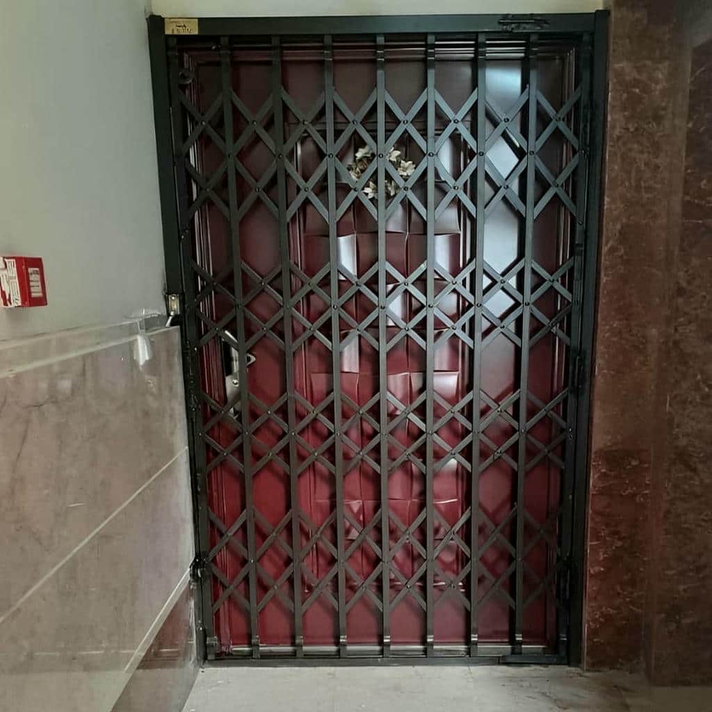 فروش درب آکاردئونی فلزی ضدسرقت در گنبدکاووس