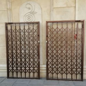 درب آکاردئونی حفاظ فلزی در بیرجند