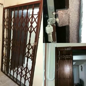 درب آکاردئونی در ساری