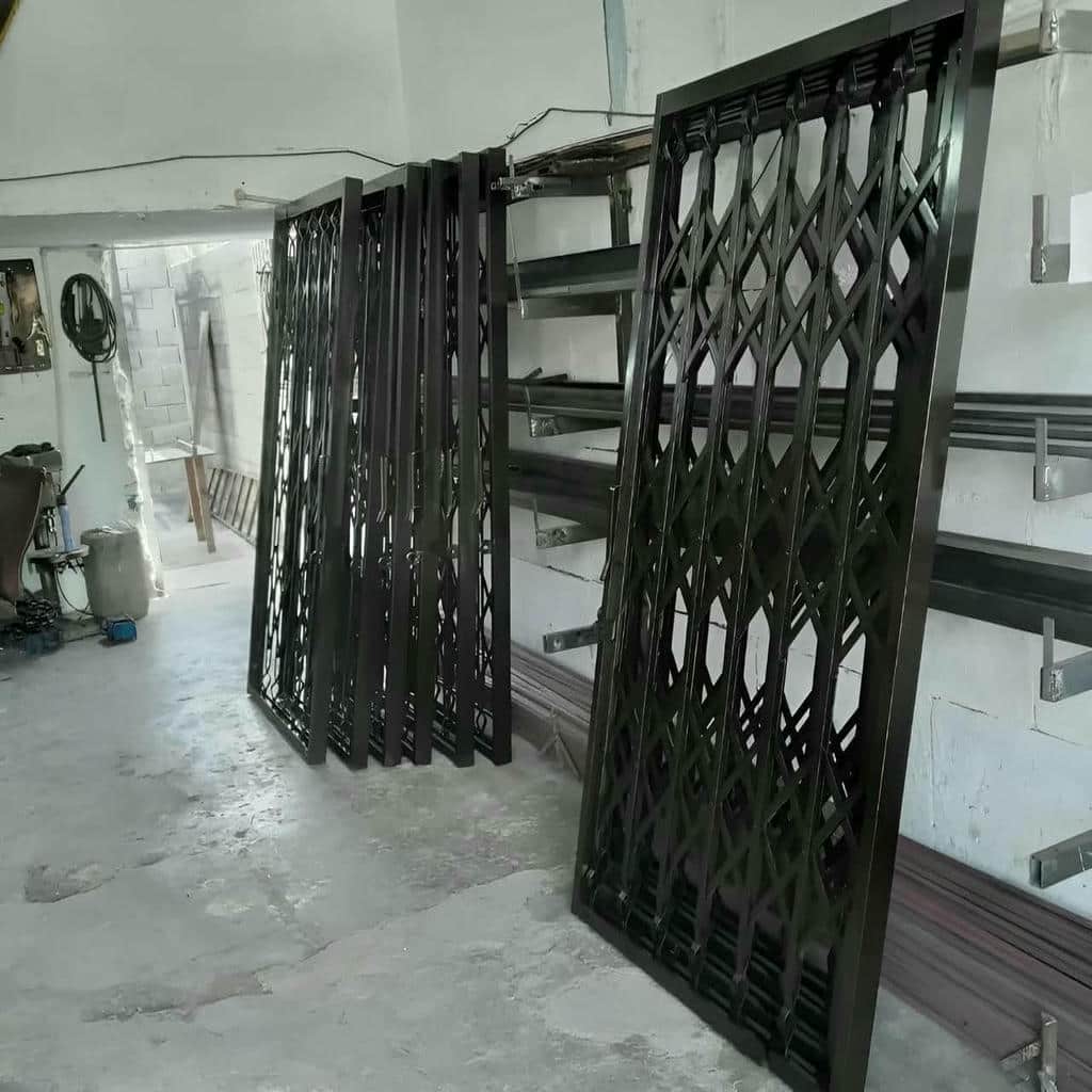 فروش درب آکاردئونی حفاظ فلزی ضدسرقت در شهریار