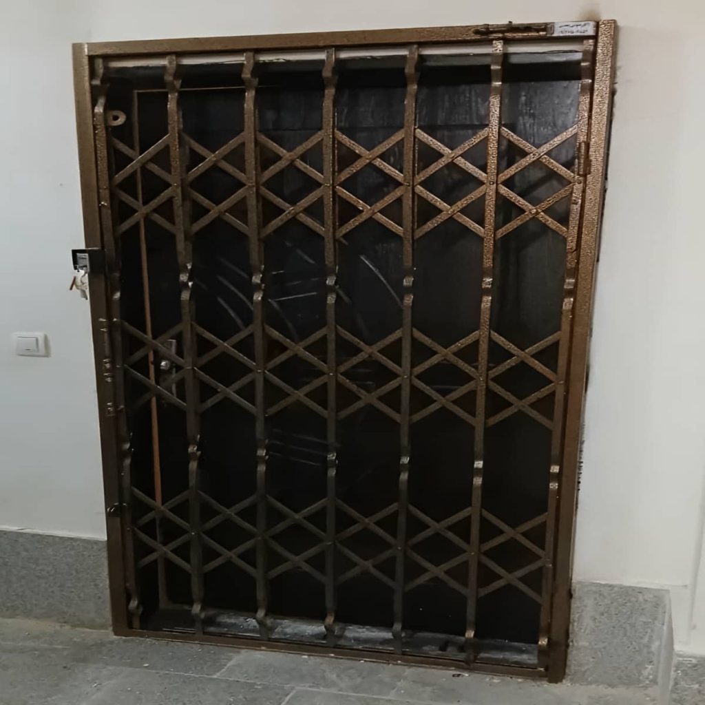 کارخانه درب آکاردئونی فلزی قفل ایمن در استان گلستان