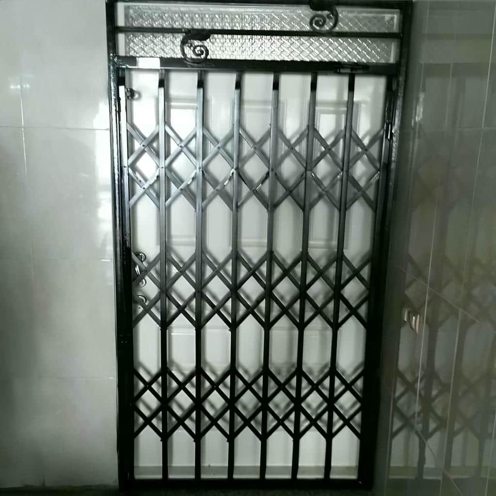 درب آکاردئونی فلزی در نوشهر
