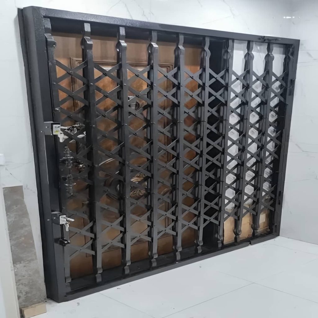 فروش درب آکاردئونی حفاظ فلزی ضدسرقت در سنندج