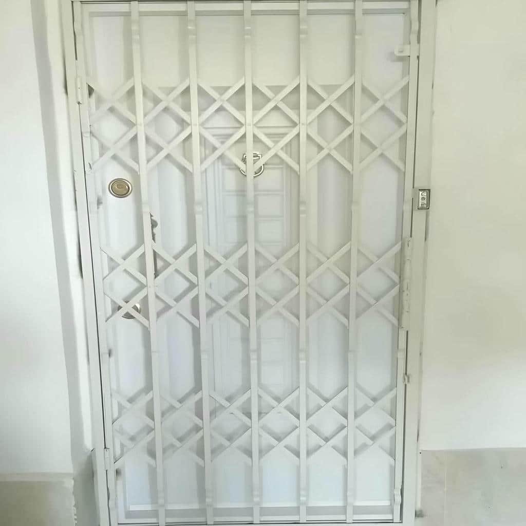 درب آکاردئونی حفاظ فلزی در ارومیه
