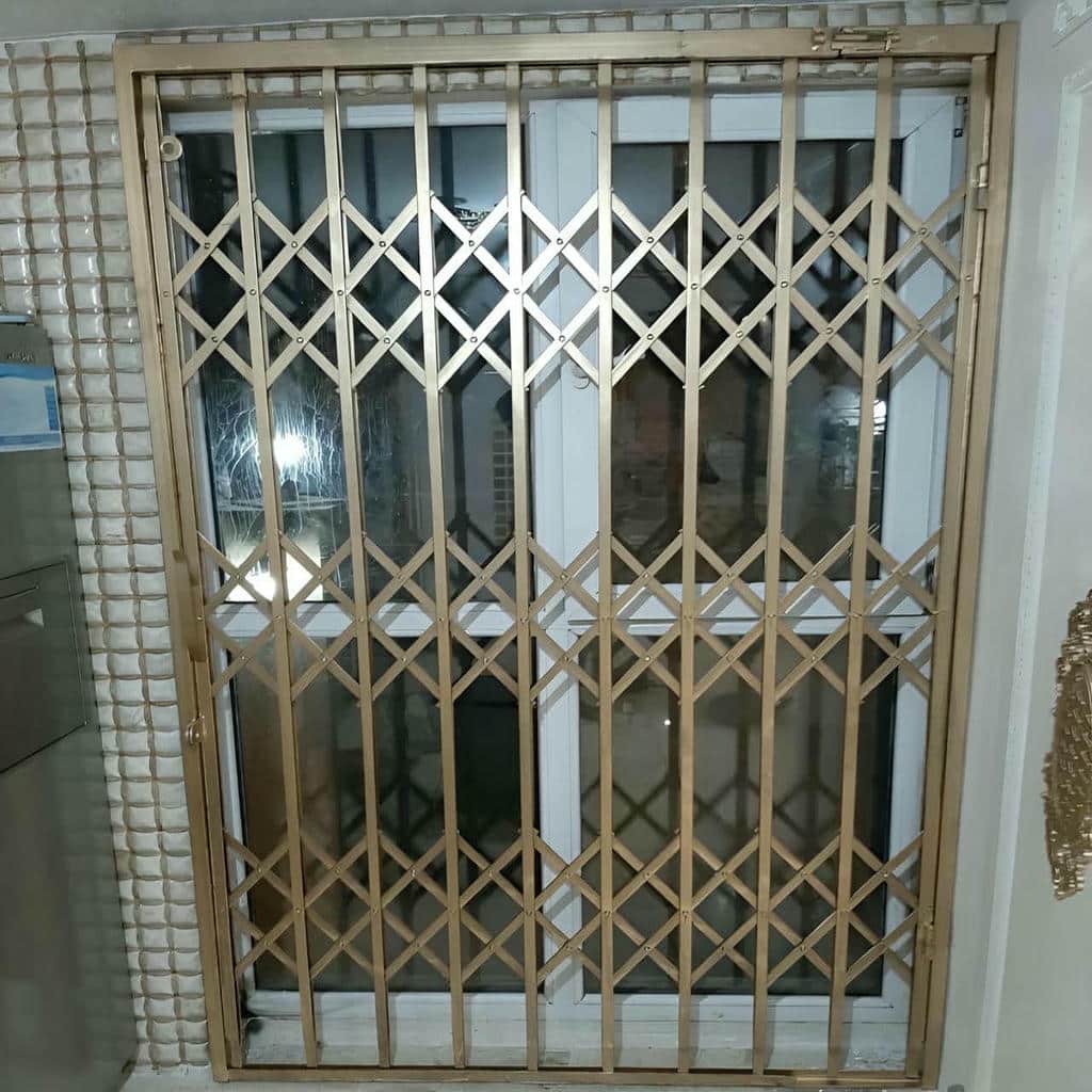 قیمت درب آکاردئونی حفاظ فلزی چهارگل در بندرعباس