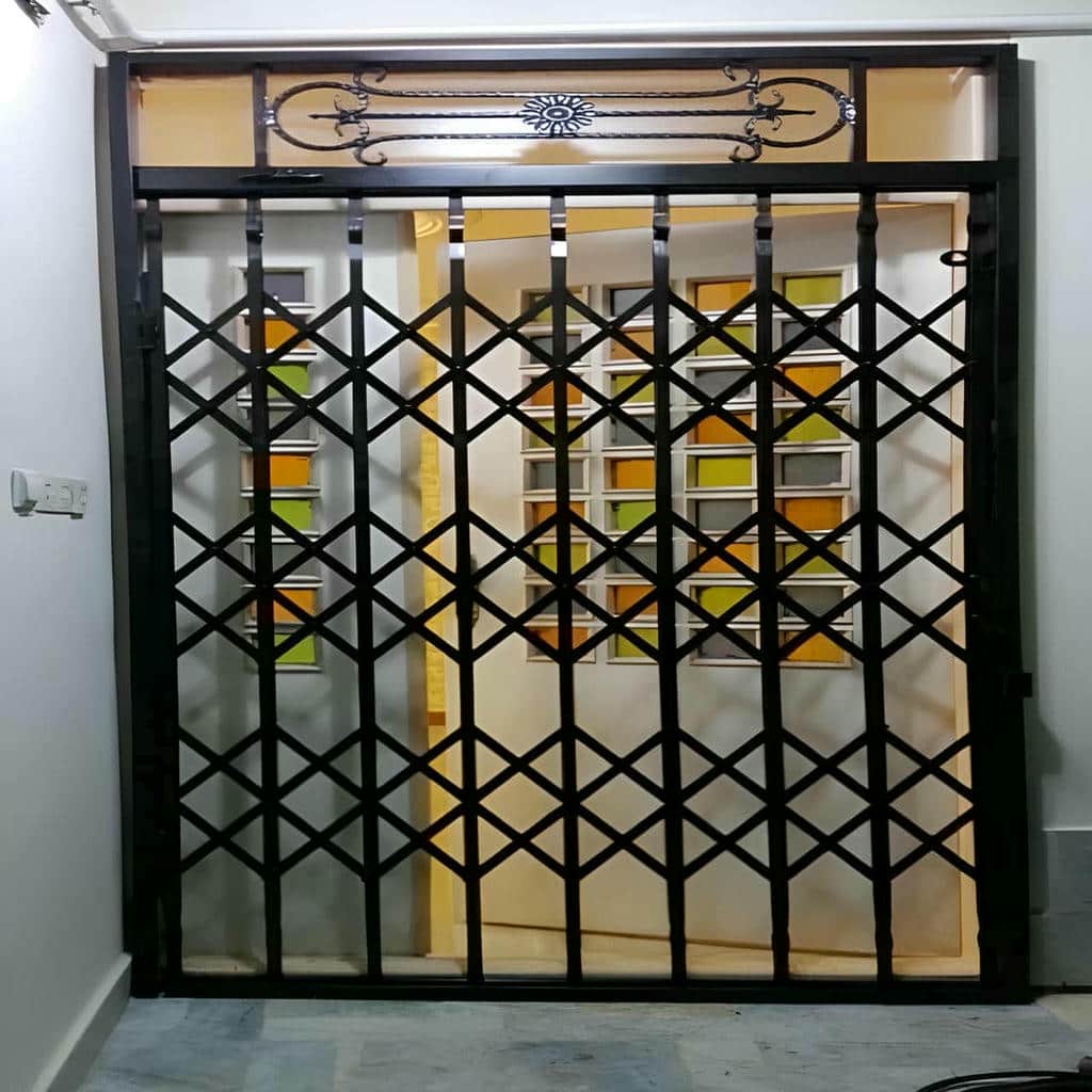 کارخانه درب آکاردئونی فلزی قفل ایمن در نیشابور
