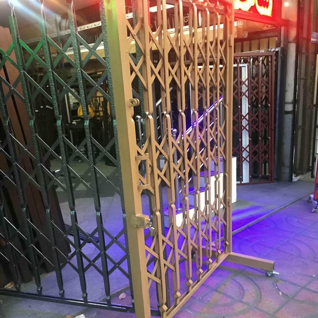 فروش درب آکاردئونی حفاظ فلزی ضدسرقت در بجنورد
