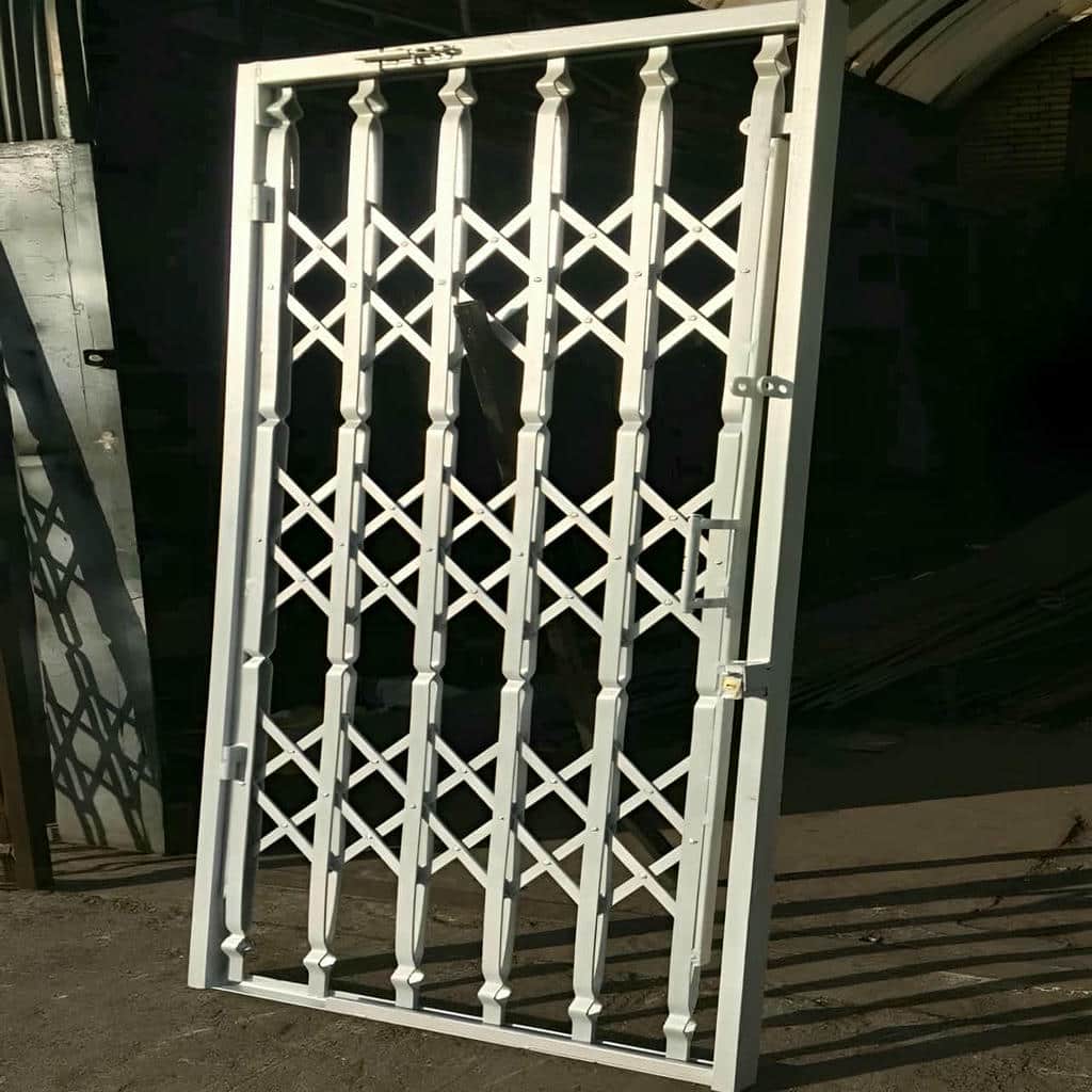 قیمت درب آکاردئونی حفاظ فلزی چهارگل در بیرجند