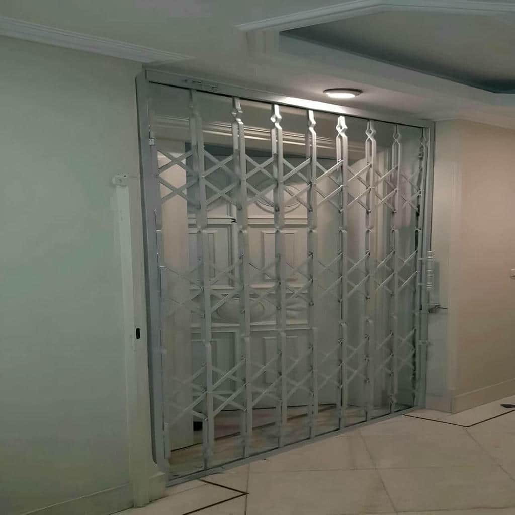 فروش درب آکاردئونی حفاظ فلزی ضدسرقت در یزد