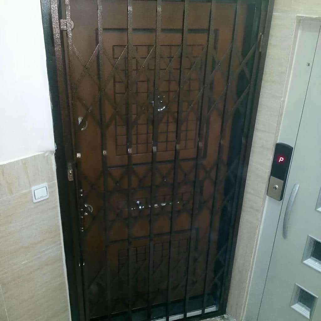 فروش درب آکاردئونی حفاظ فلزی ضدسرقت در قشم