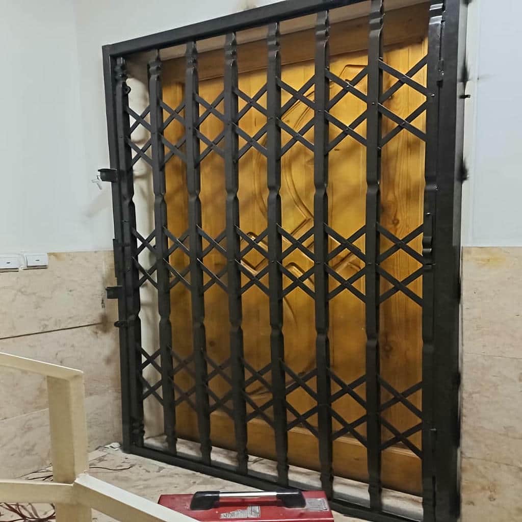 کارخانه درب آکاردئونی تقویت شده در فردیس کرج