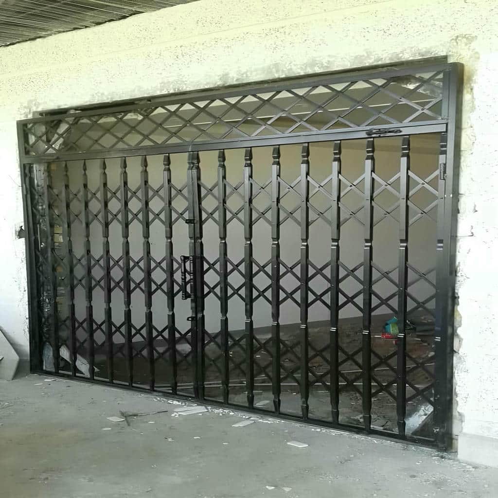 قیمت درب آکاردئونی فلزی چهارگل در نوشهر