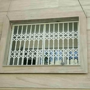 درب آکاردئونی حفاظ فلزی در اشتهارد