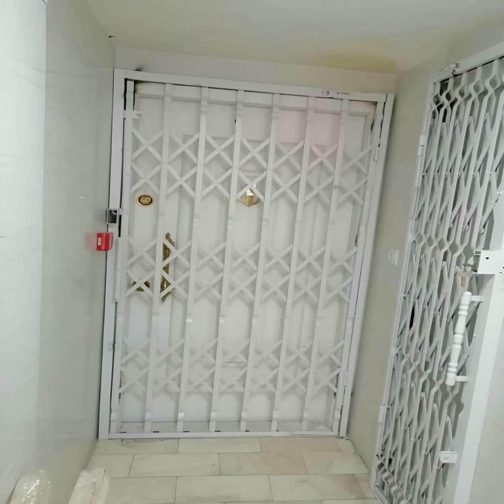 درب آکاردئونی فلزی در رشت