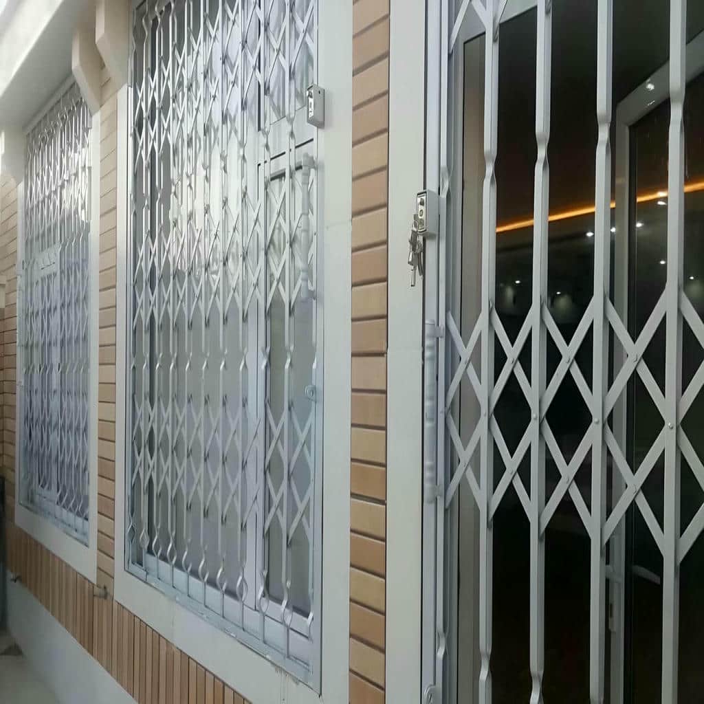 کارخانه درب آکاردئونی قفل ایمن در چالوس