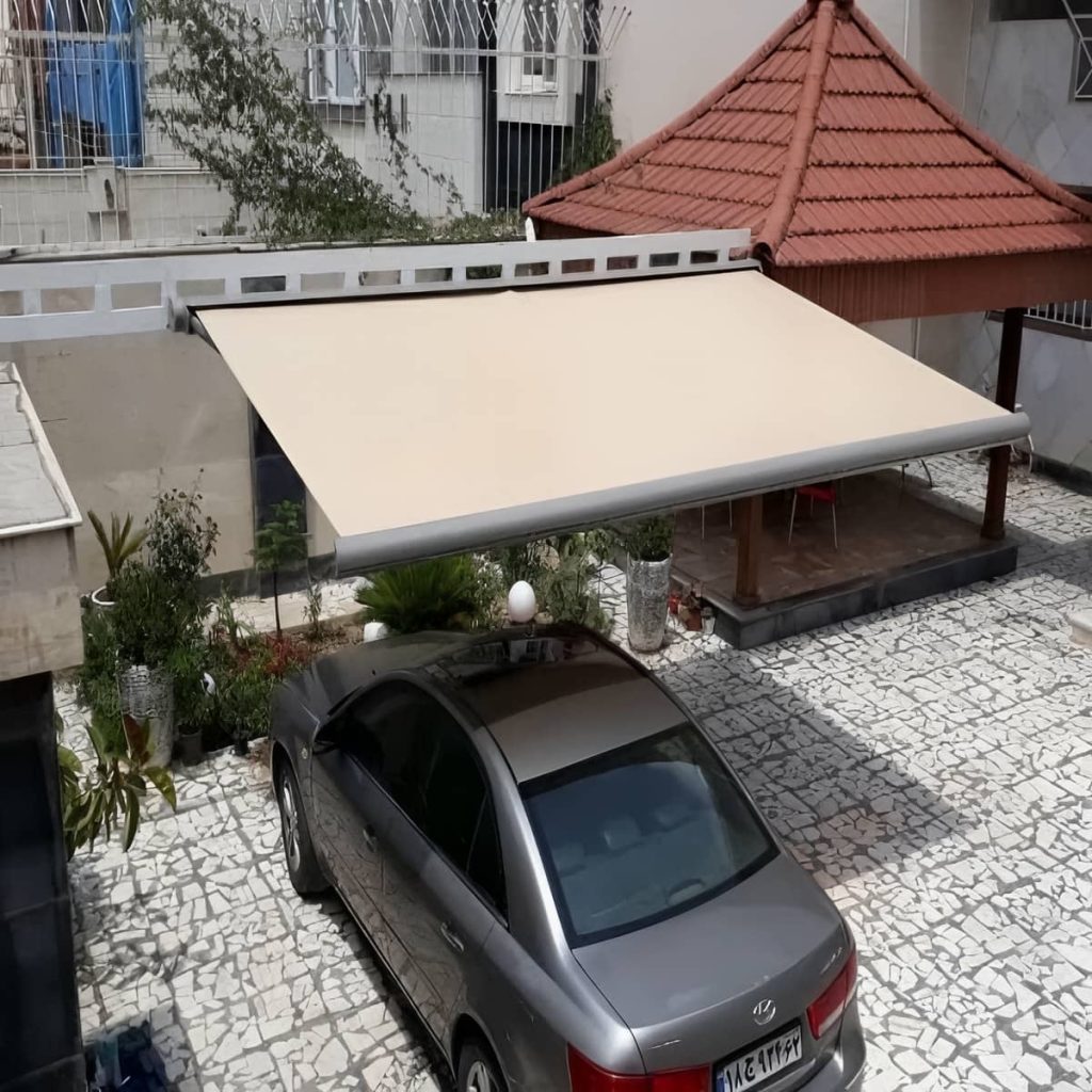 نصب سایبان برقی ریموت&zwnj;دار در تبریز