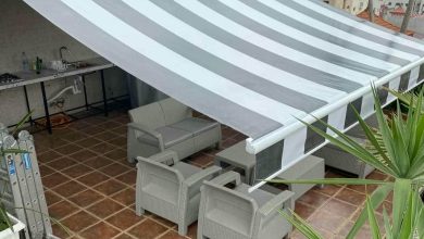 سایبان برقی در قزوین