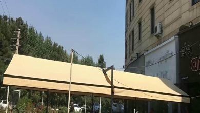 سایبان برقی در عظیمیه کرج