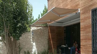 سایبان برقی در سنندج