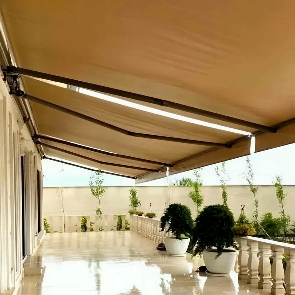 خرید سایبان برقی بازویی در آبسرد