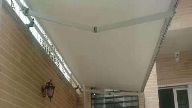 سایبان برقی در لواسان