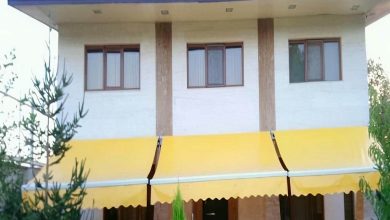 سایبان برقی در یزد