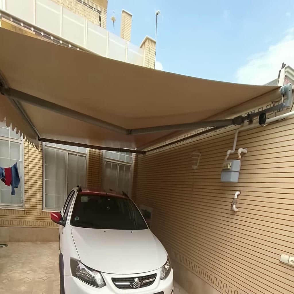 خرید سایبان برقی بازویی در شهرکرد