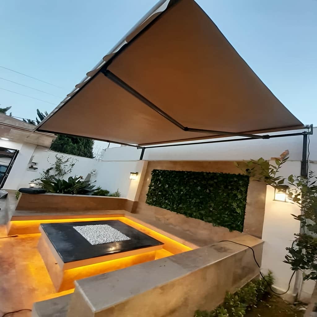 خرید سایبان برقی بازویی در استان خوزستان
