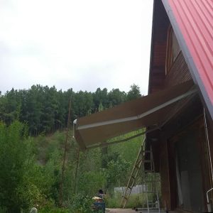 سایبان برقی در آمل