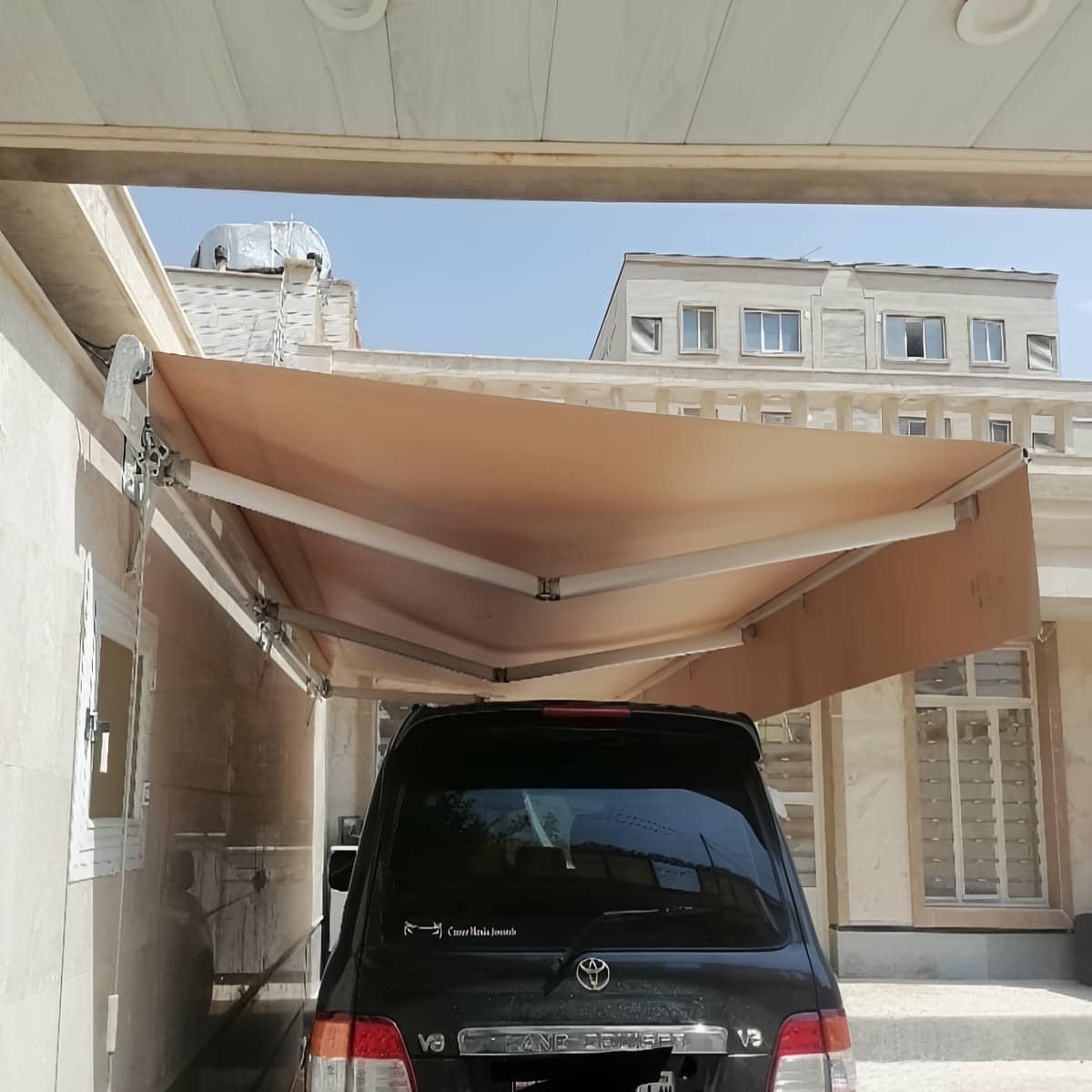 سایبان برقی در نوشهر