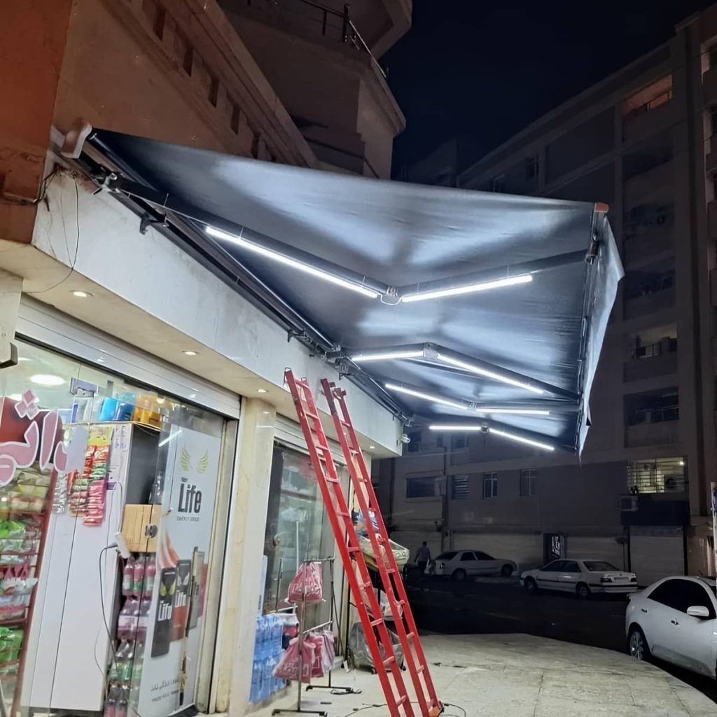 سایبان برقی در نسیم شهر