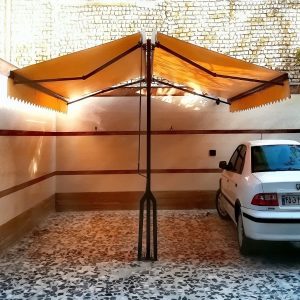 سایبان برقی در تبریز