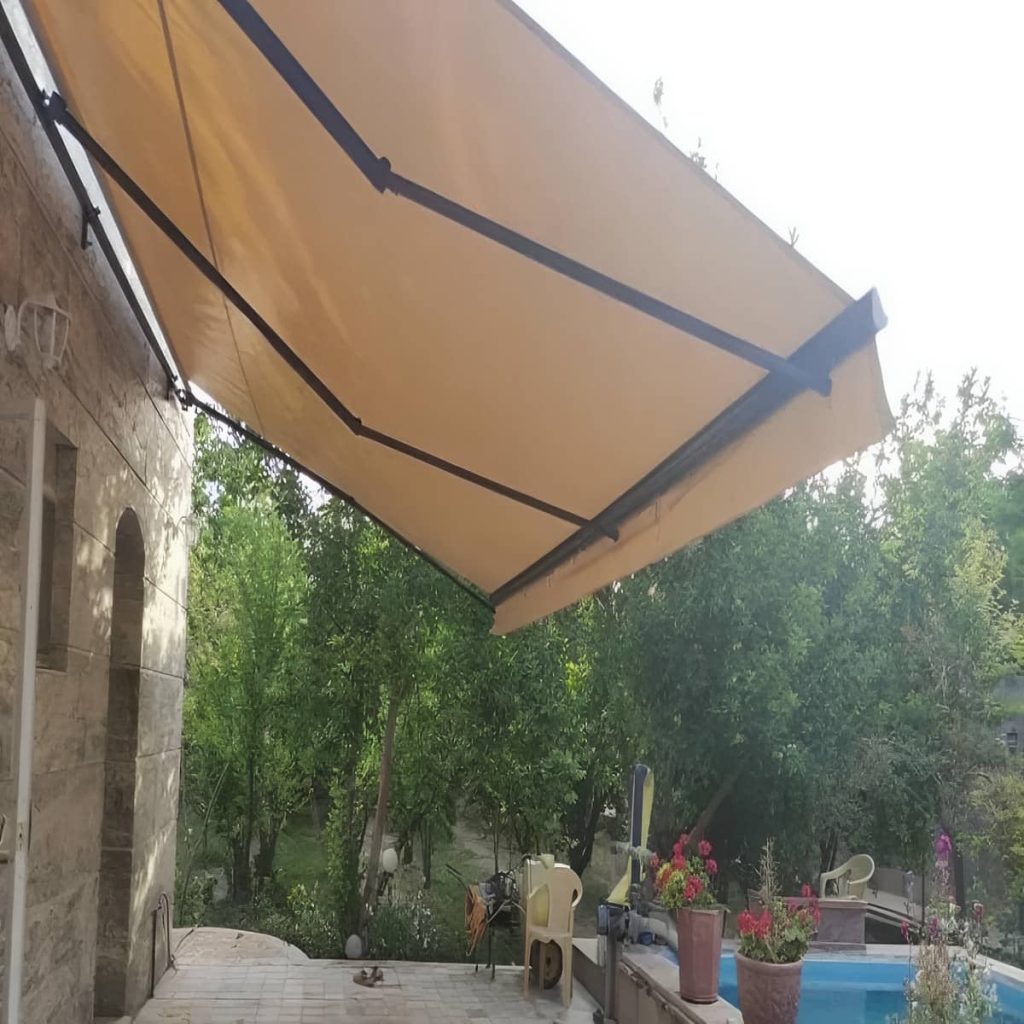 خرید سایبان برقی بازویی در کیش