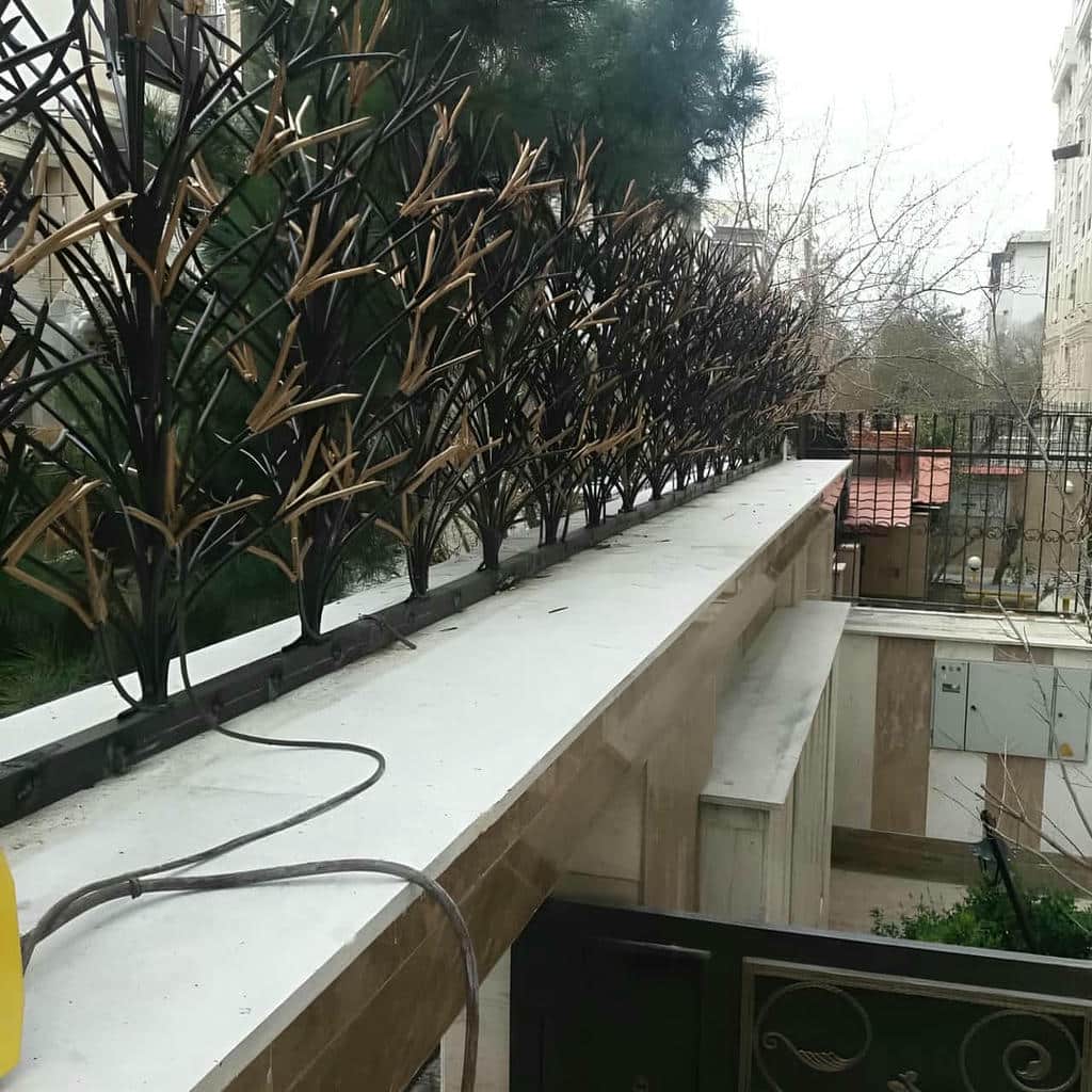 کارخانه حفاظ شاخ گوزنی دیوار ویلایی در استان گیلان