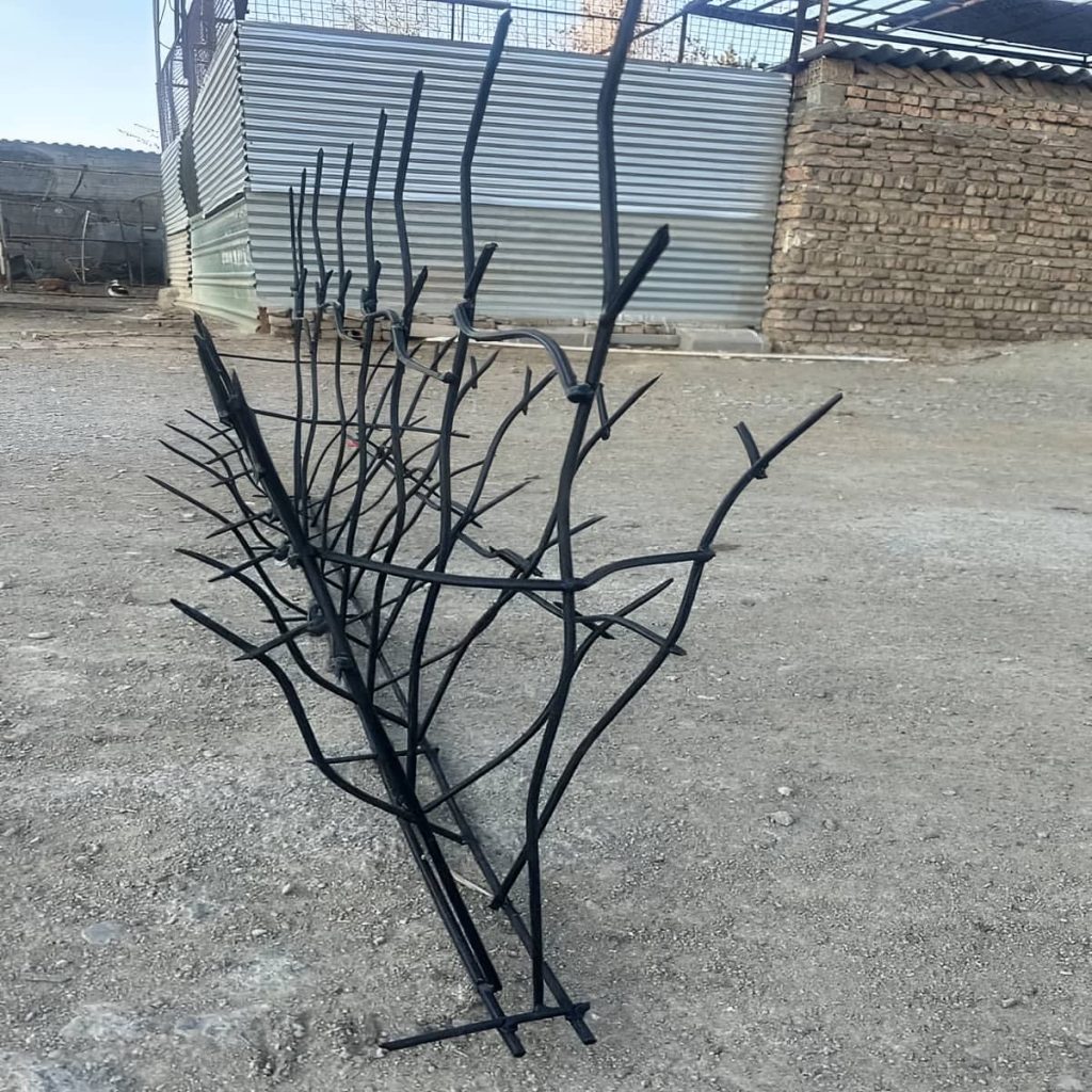 کارخانه حفاظ شاخ گوزنی آهنی دیوار ویلایی در یاسوج